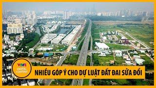 Nhiều góp ý cho dự luật đất đai sửa đổi | VTV4