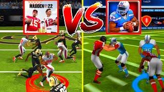 Madden NFL 22 Mobile VS Fanatical Football - Best American Football Mobile Games (Android,iOS)