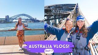 AUSTRALIA VLOGS Day 7 - Sydney Harbour Bridge Climb and Opera House!