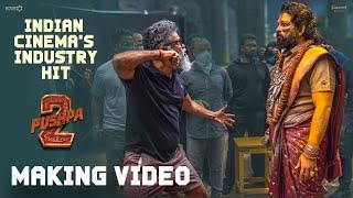 Indian Cinema's Industry Hit Pushpa 2 The Rule Making Video | Allu Arjun | Rashmika | Sukumar | DSP