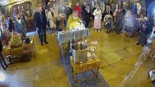 Собор прпп. отцев Киево-Печерских. Литургия. Храм Успения в Путинках