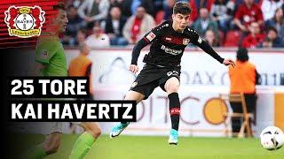 Kai Havertz on fire  | Seine ersten 25 Bundesliga-Tore