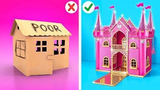 RICH VS POOR MAKEOVER  Rich vs Poor vs Giga Rich Challenge  Dream House By YayTime! FUN