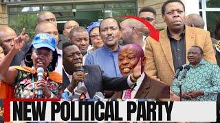 RUTO PANIC AS UHURU, WAMALWA, KALONZO & GACHAGUA SET TO FORM NEW PARTY AHEAD OF 2027