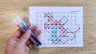 How to Play Paper Soccer (A Pen and Paper Game)