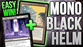 METAGAME KILLER! Mono-Black Helm of Obedience + Leyline of the Void Combo | Magic: The Gathering MTG