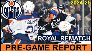 Pre-Game Report: Edmonton Oilers vs Los Angeles Kings