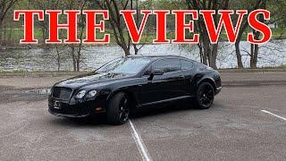 Drone Footage: BENTLEY CONTINENTAL GT SUPERSPORTS 