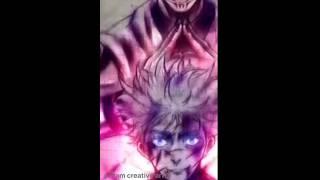 Sukuna and gojo drawing//#anime //pritam creative art//glowart