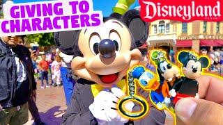 Giving To Disneyland Characters | Best Character Reactions At The Park