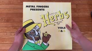 Metal Fingers (MF DOOM) ‎– Special Herbs Vols 3&4 | Vinyl Unboxing