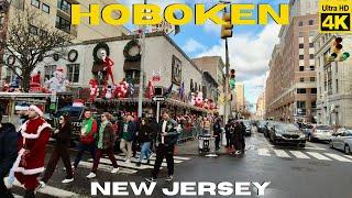 Driving Hoboken, New Jersey 4K