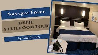 Norwegian Encore Inside Stateroom Tour