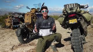 Rack vs. Rackless ADV Motorcycle Luggage Systems | Mosko Moto