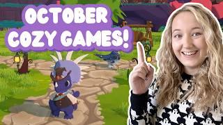 21 NEW Cozy Games in October 2024 - PC & Nintendo Switch