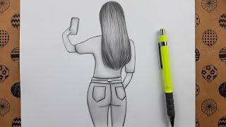 Girl Drawing