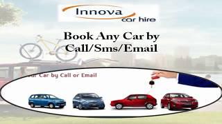 Innova Car Hire Delhi, Toyota Innova Car Rental for Outstation