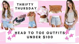 THRIFTY THURSDAYS AFFORDABLE FASHION HEAD TO TOE UNDER $100