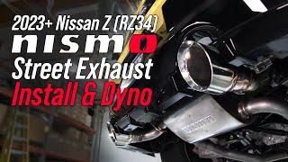 Nismo Street Exhaust: The Must-Have Upgrade for Your 2023 Nissan Z