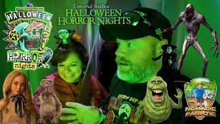 Universal Hollywood Horror Nights Special Event Haunted Backlot, Mazes, & Foodies!