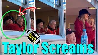 Adorable Moment! Taylor Swift Screams to cheer on Travis Kelce like a Football fan