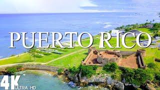 12 HOURS DRONE FILM:" PUERTO RICO in 4K "+ Relaxation Film 4K ( beautiful places in the world 4k )