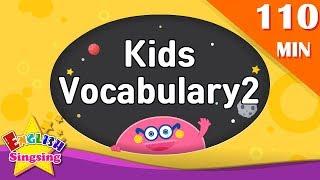 Kids vocabulary 2 compilation - Animation Words collection (ABC first Dictionary)｜English  for kids