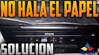 EPSON L495 - ATASCO DE PAPEL - RODILLO FLOJO -PROBLEMA RESUELTO