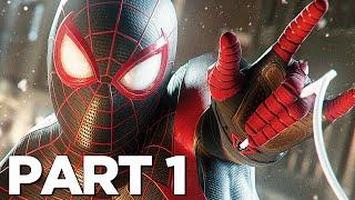 SPIDER-MAN MILES MORALES PS5 Walkthrough Gameplay Part 1 - INTRO (Playstation 5)