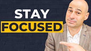 4 Ways To Stop Getting Distracted | Managing Interruptions | Scott Danner