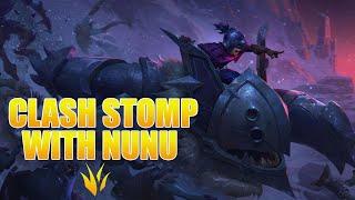 STOMPING CLASH ON NUNU! | Nunu & Willump Gameplay | League of Legends Clash