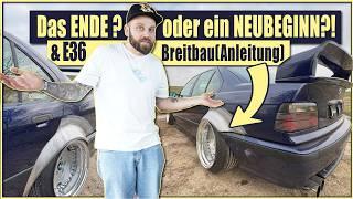 Mein letzter Umbau in der alten Werkstatt – BMW E36 Breitbau & mein Start in die Selbstständigkeit!