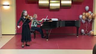 Лазаренко Анастасия, 13 лет. Я. Сибелиус. Новеллетта.