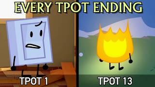 BFDI : Every TPOT Ending Scene