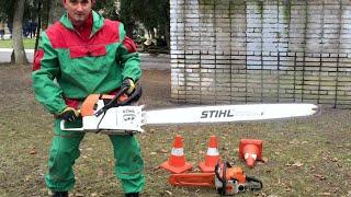 Stihl MS 880 and Husqvarna 3120 XP review - The most powerful chainsaws in the world