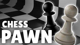 BLENDER HACK To Make a CHESS PAWN In Blender 3D | 1min Tutorial