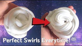 How to Make the Perfect Slime Swirl! No Fail! Super Easy!