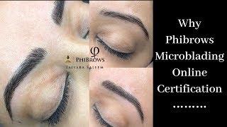 Phibrows Microblading Certification Online ( HOW TO BECOME PHIBROWS ARTIST)