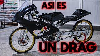 ESTE es el DRAGSTER 80cc de ADRIAN ESPARZA [A75RACING] | BULL FAST