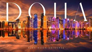 Doha City in Qatar  Tour | Doha Night Time | Blue Moon Universe