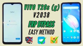 Vivo Y20s (g) frp bypass Android 11 | Vivo V2038 Google Account Bypass