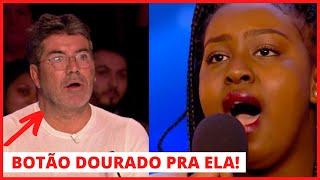 Simon dá BOTÃO DOURADO para a música mais DIFÍCIL do mundo | Got Talent Legendado.