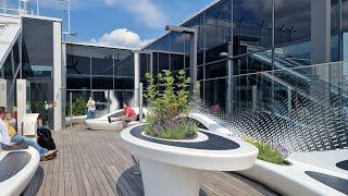 Roof Terrace At Terminal 1 || Frankfurt International Airport Hall B