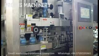 Double Labeling Heads Sleeve Machine for Cap Tamper Evidence & Partial Body