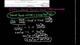 Using Trig Identities Example #1