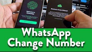 How to Change WhatsApp Number without Losing Chats