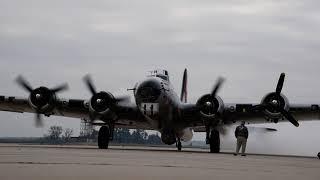 B-17 Cold Engine Start