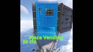 Unlootable Vending Machine Shop in Rust #shorts