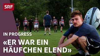 Intensiv & aggressiv: Flavio Stucki spielt zum ersten Mal Rugby | IN PROGRESS | SRF