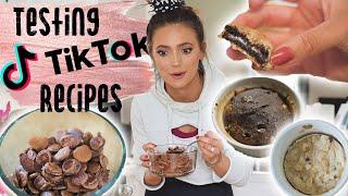 Recreating Viral TikTok Recipes, but making them Health(ier) +High Protein WOW SO GOOD Toria Curbelo